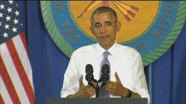 WEB EXTRA: President Obama Speaks In Durant Part 5