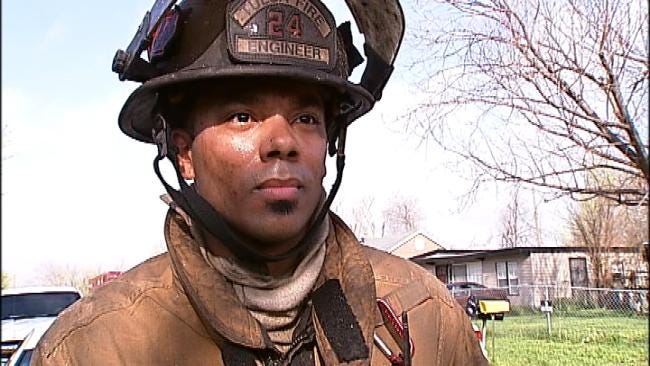 WEB EXTRA: Tulsa Fire Captain On North Tulsa House Fire