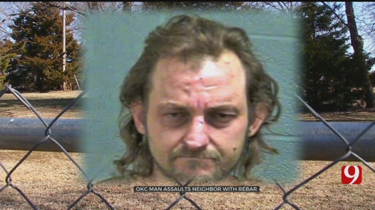 OKC Man Tries To Attack Neighbor With Large Piece Of Rebar