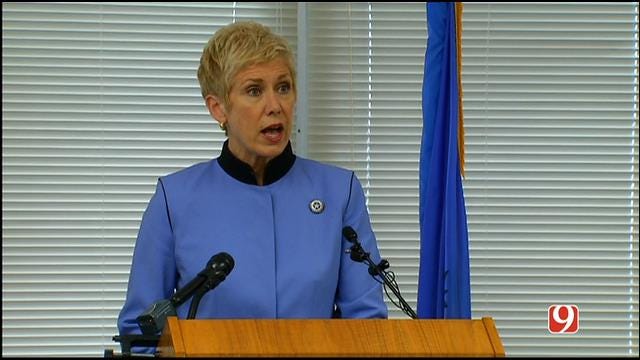 Supt. Barresi Holds News Conference About Testing Disruption