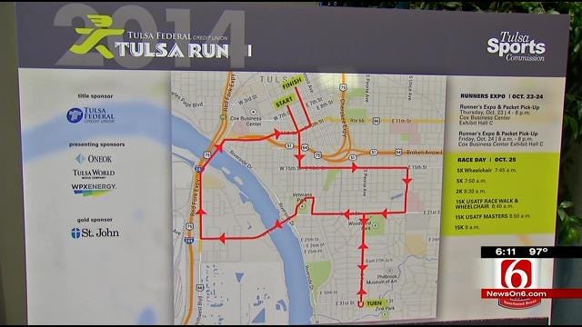Construction To Force 2014 Tulsa Run To Change Course