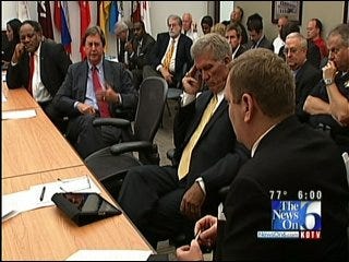 Tulsa Mayor And City Council Discussing Peace Talks