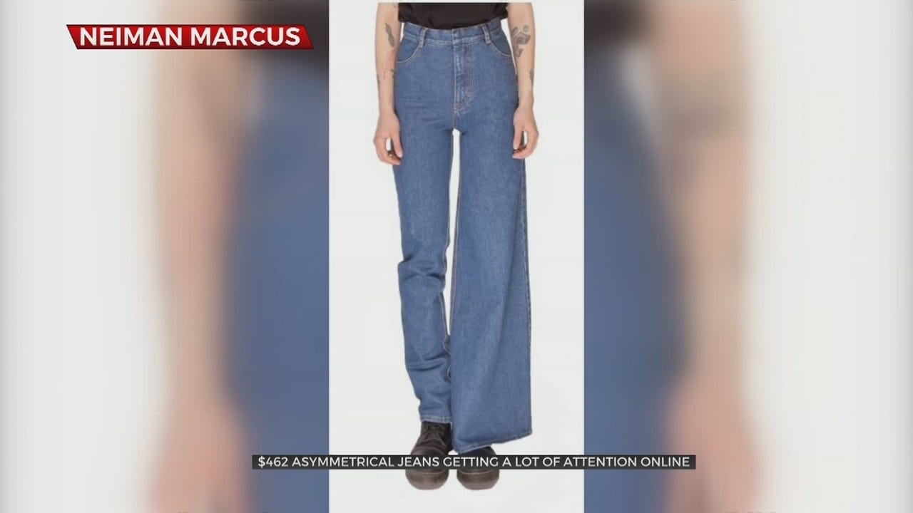 Retailer Releases Asymmetrical Jeans