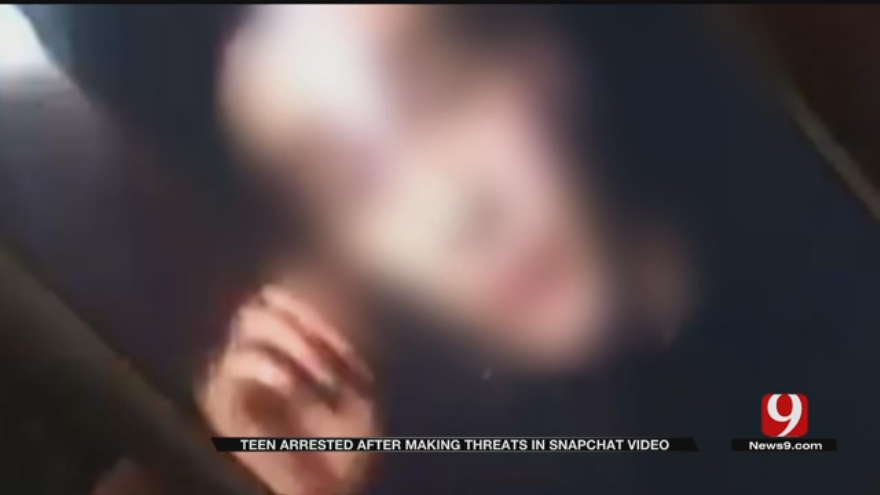 Teen Arrested After Waving Gun, Making Threats In Snapchat Video