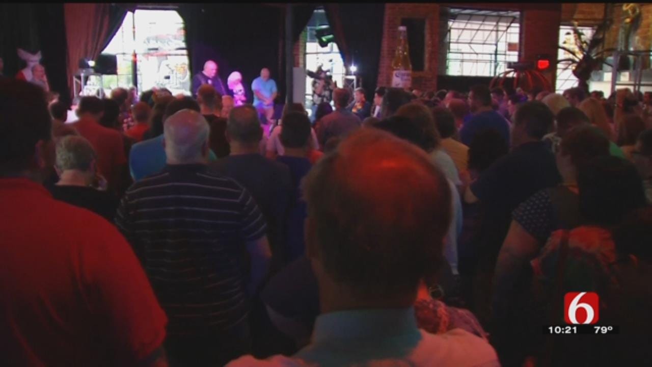 Tulsans Hold Vigil For Orlando Shooting Victims; Nightclub Owners Discuss Safety