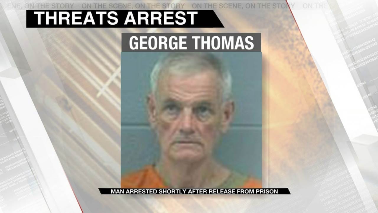 Felon Accused Of Threatening Rogers County District Attorney
