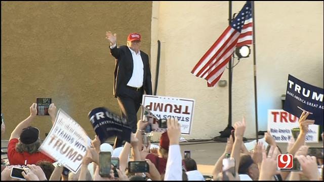 Donald Trump Speaks At Oklahoma State Fair, Part I