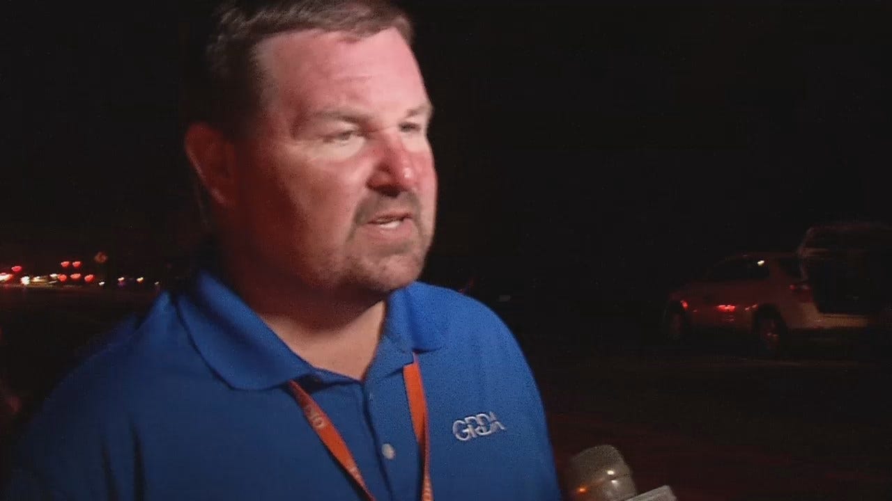 WEB EXTRA: GRDA Spokesman Justin Alberty Talks About Power Plant Fire