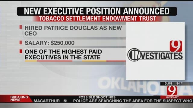 Tobacco Settlement Endowment Trust Announces New Executive Position