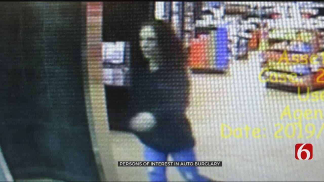 Tulsa Police Looking For Two People Connected To Vehicle Burglary