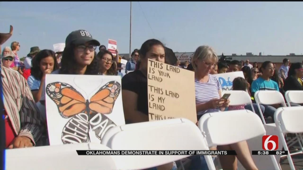 Tulsans Hold DACA Demonstration