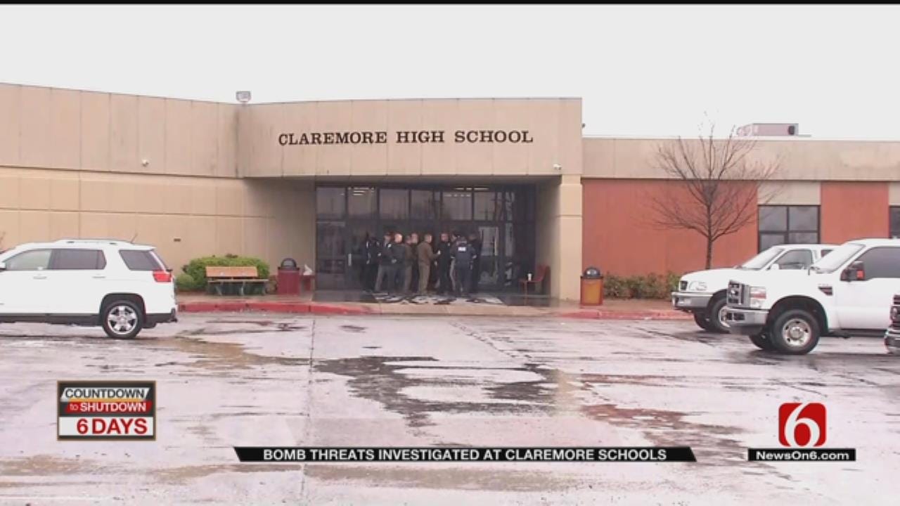 Bomb Threats Prompt Evacuations At Claremore Schools