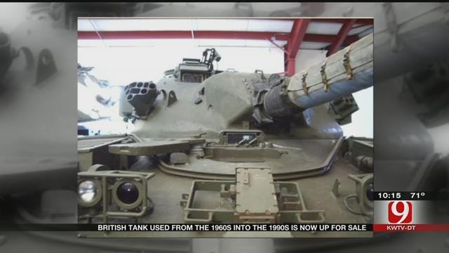 British Tank Used From The 60's Into The 90's Up For Sale In OKC