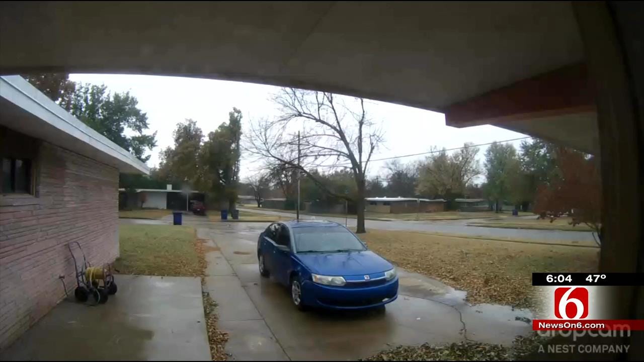 Tulsa Man Hopes Videos Helps Catch Home Burglars