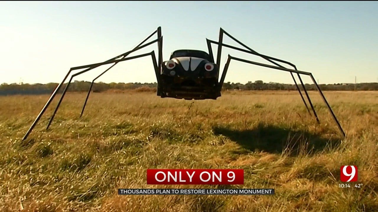 Group Gathering Support To Restore 'Spider Bug' Landmark Near Lexington