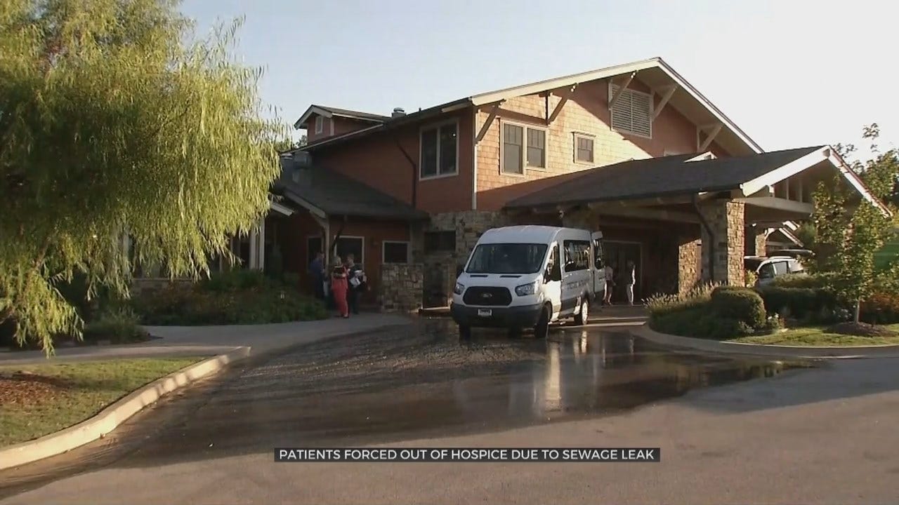 Sewage Leak At Tulsa Hospice Facility Causes Patients To Vacate
