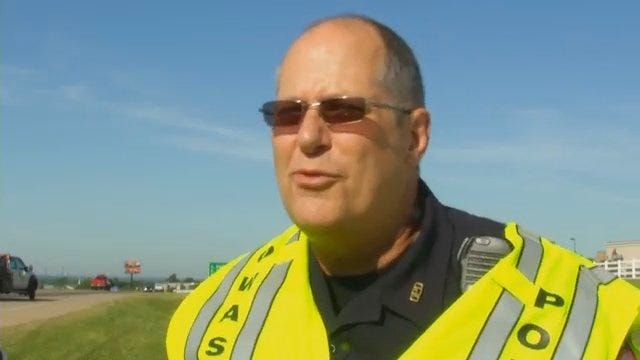 WEB EXTRA: Owasso Police Officer Randy Cunningham Talks About Accident Spill