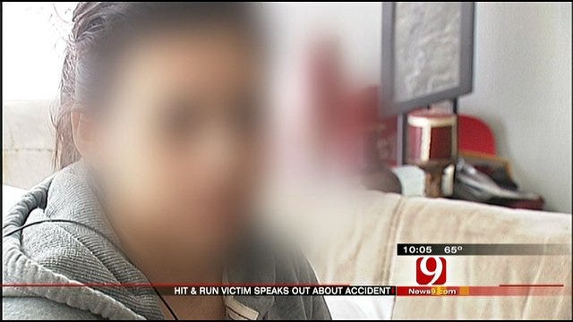 UCO Hit-And-Run Victim Speaks To News 9