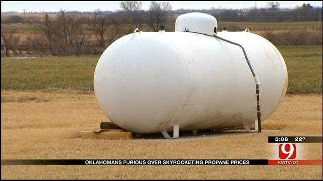 Oklahomans Struggling Due To Skyrocketing Propane Prices