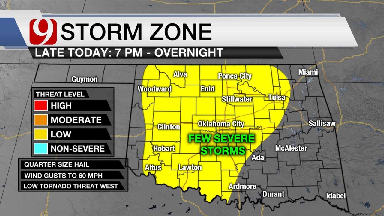Storms Expected To Move In Wednesday Night, Early Thursday