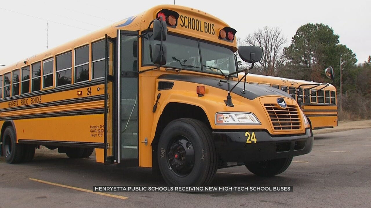 Henryetta Public Schools Get New, High-Tech Buses