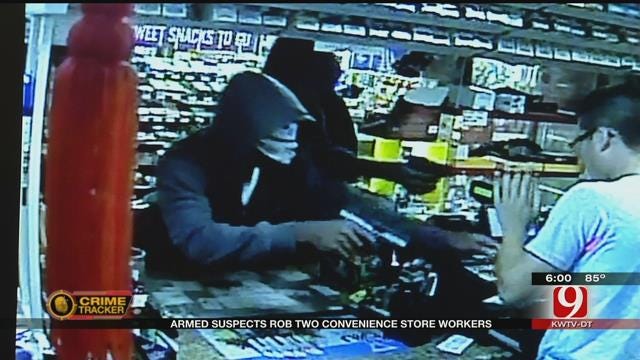 Caught On Camera: Armed Robbers Hold Up Convenience Store