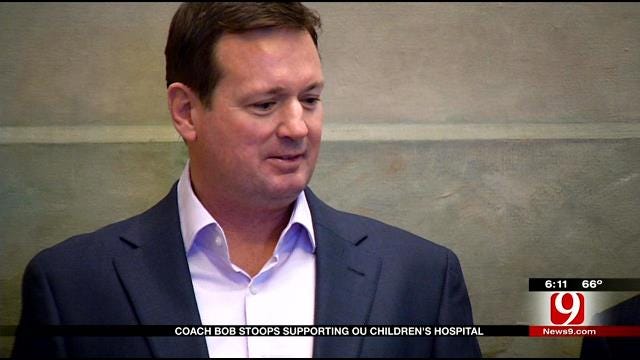 Coach Bob Stoops Stands Against Budget Cuts To OU Children's Hospital