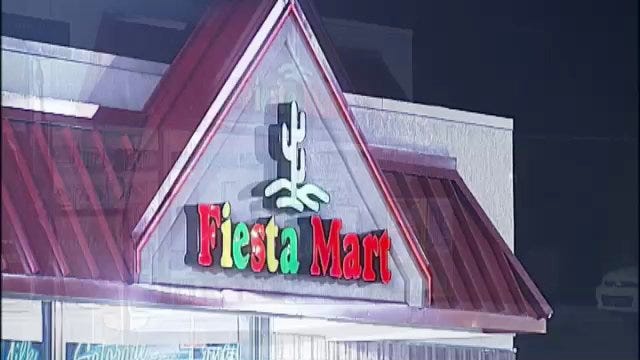 WEB EXTRA: Video From Scene Of Fiesta Mart Robbery