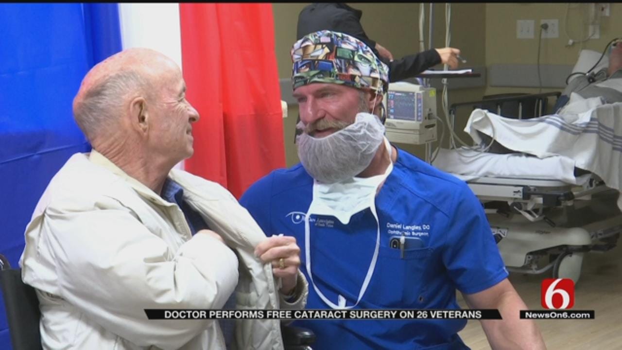 Tulsa Doctor Gives 26 Veterans Free Cataract Surgery