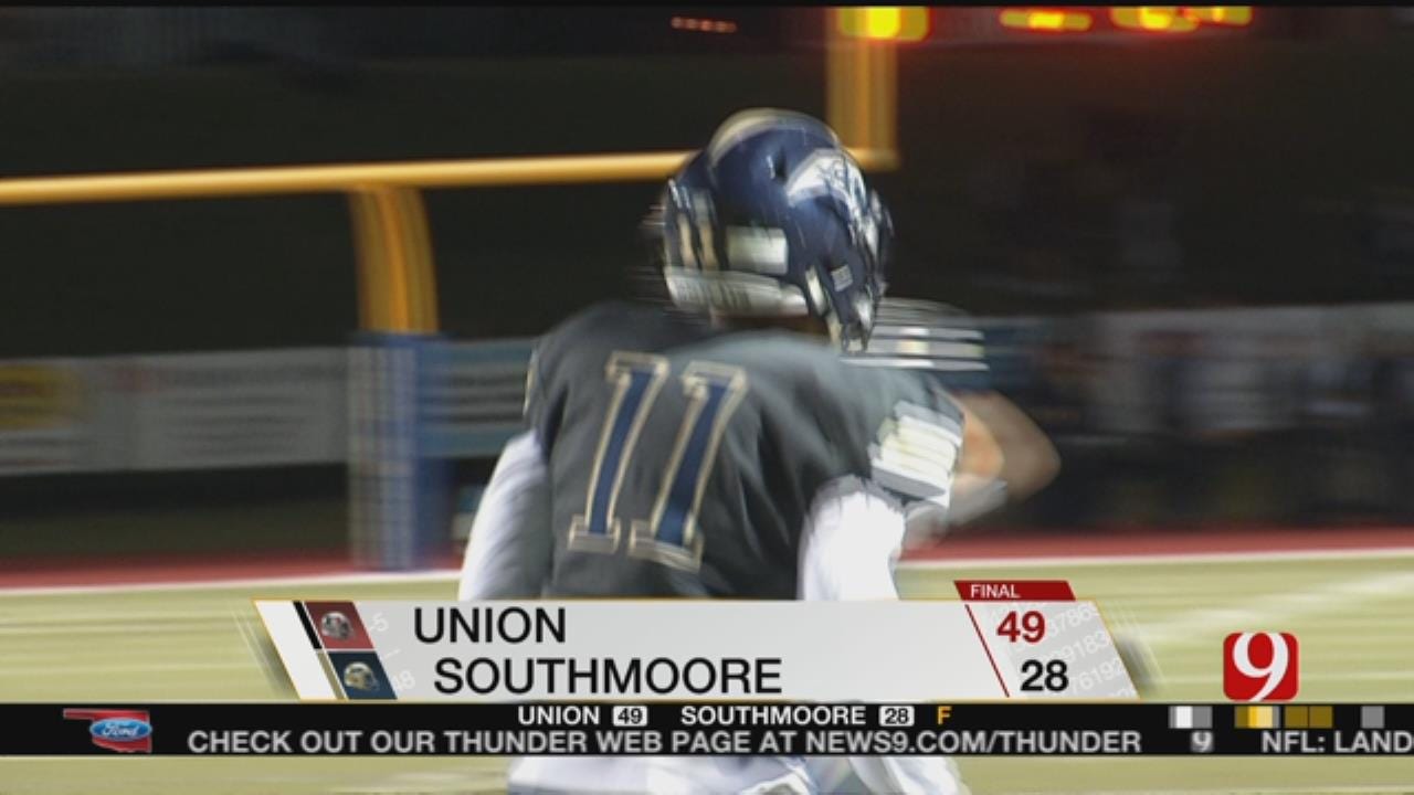 Union Beats Southmoore, 49-28