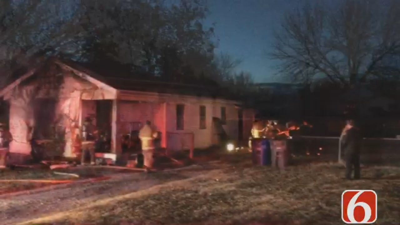 Dave Davis: Man Pulled From Tulsa House Fire