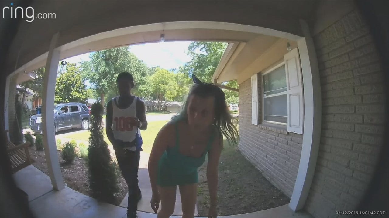WATCH: Porch Pirates Try To Break Camera After Being Caught