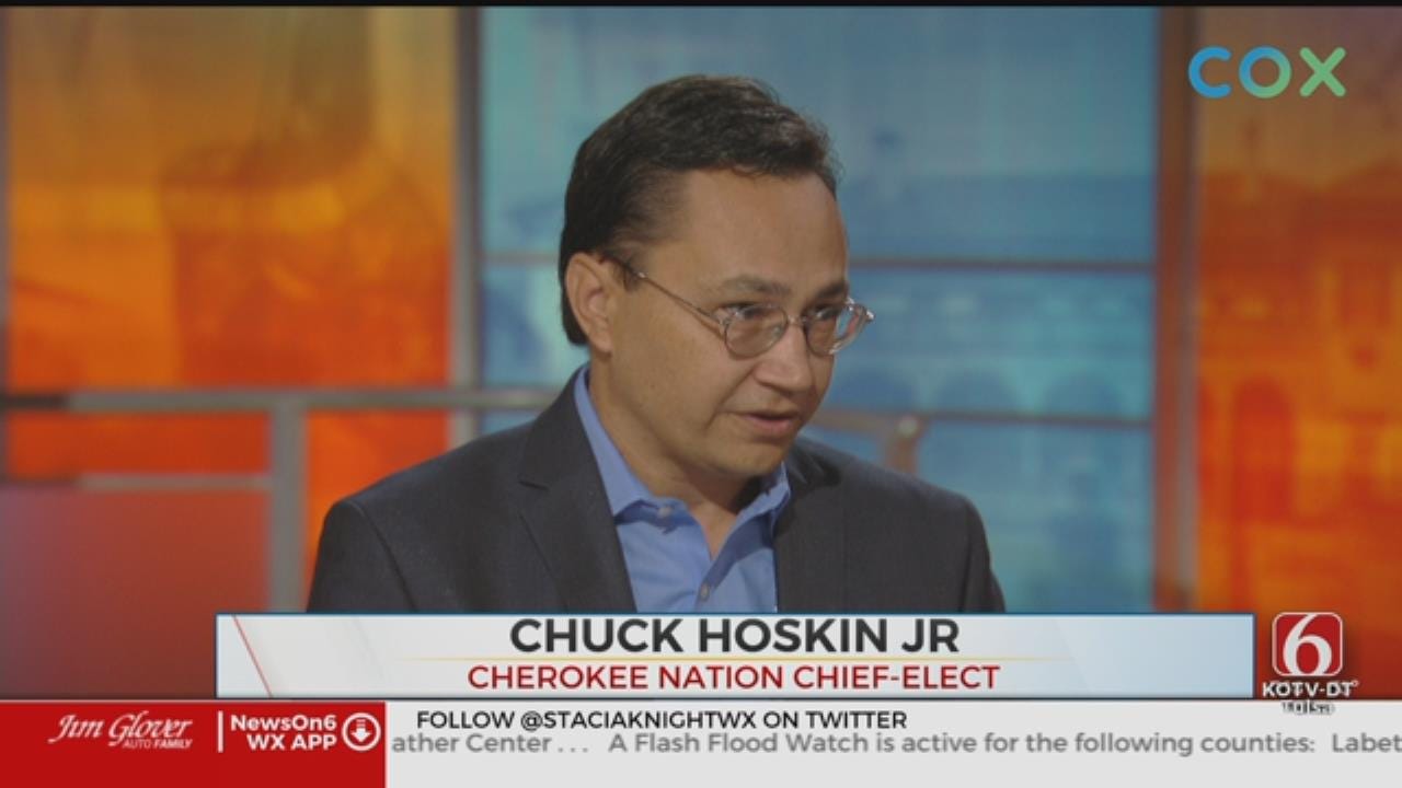 Cherokee Nation Chief-Elect Chuck Hoskin Jr. Talks About His Upcoming Term