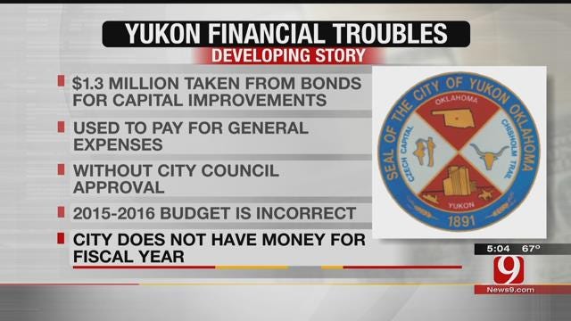 City Of Yukon Facing Budget Crisis