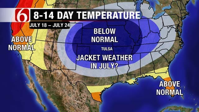 Hot This Weekend, Cooler Next Week Across Eastern Oklahoma