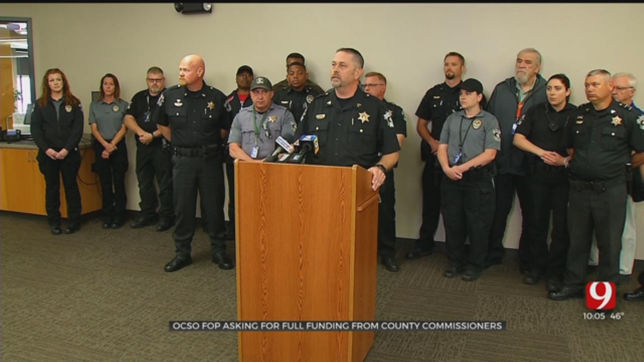 OCSO FOP Asks For Full Funding During Press Conference On Newly Proposed Jail Trust