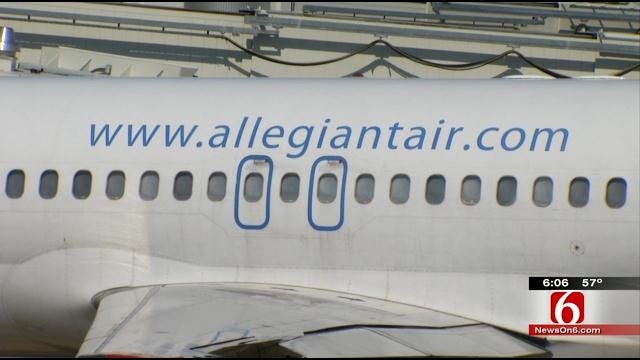 Fees Don't Stop Travelers From Taking Allegiant Air's First Flight From Tulsa