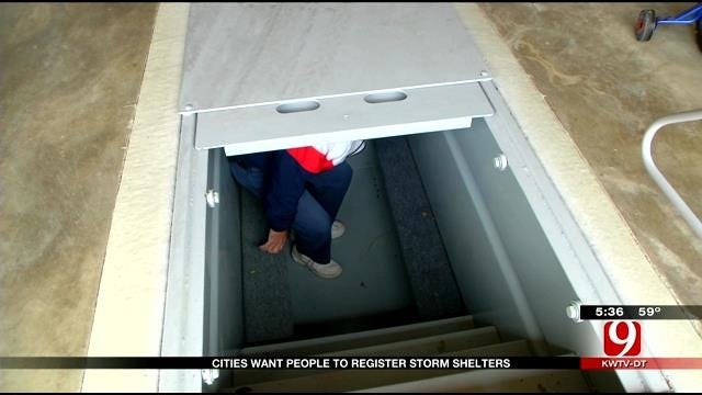 OK Cities Want Residents To Register Storm Shelters