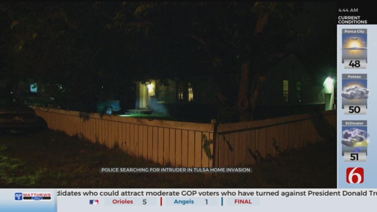 Tulsa Police Search For Home Invasion Suspect