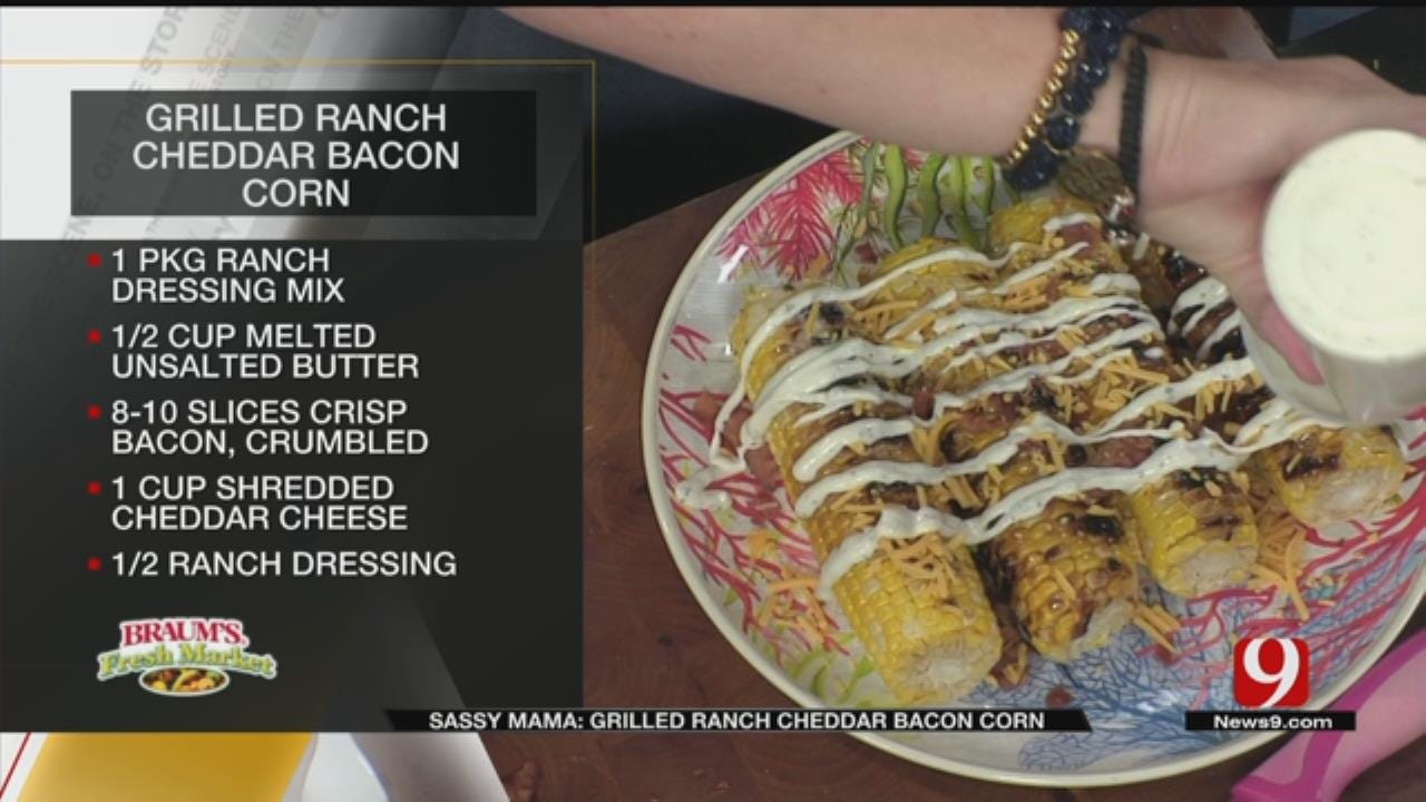 Grilled Ranch Cheddar Bacon Corn