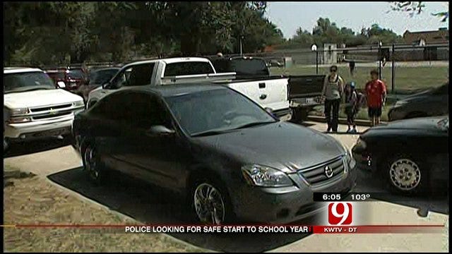 Traffic Safety Important On Norman's First Day Of School