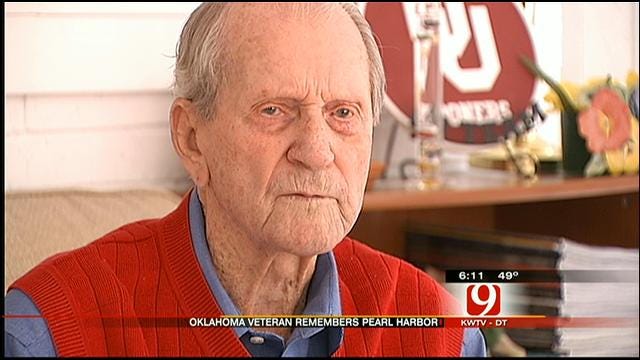 Oklahoma Veteran Remembers Attack On Pearl Harbor