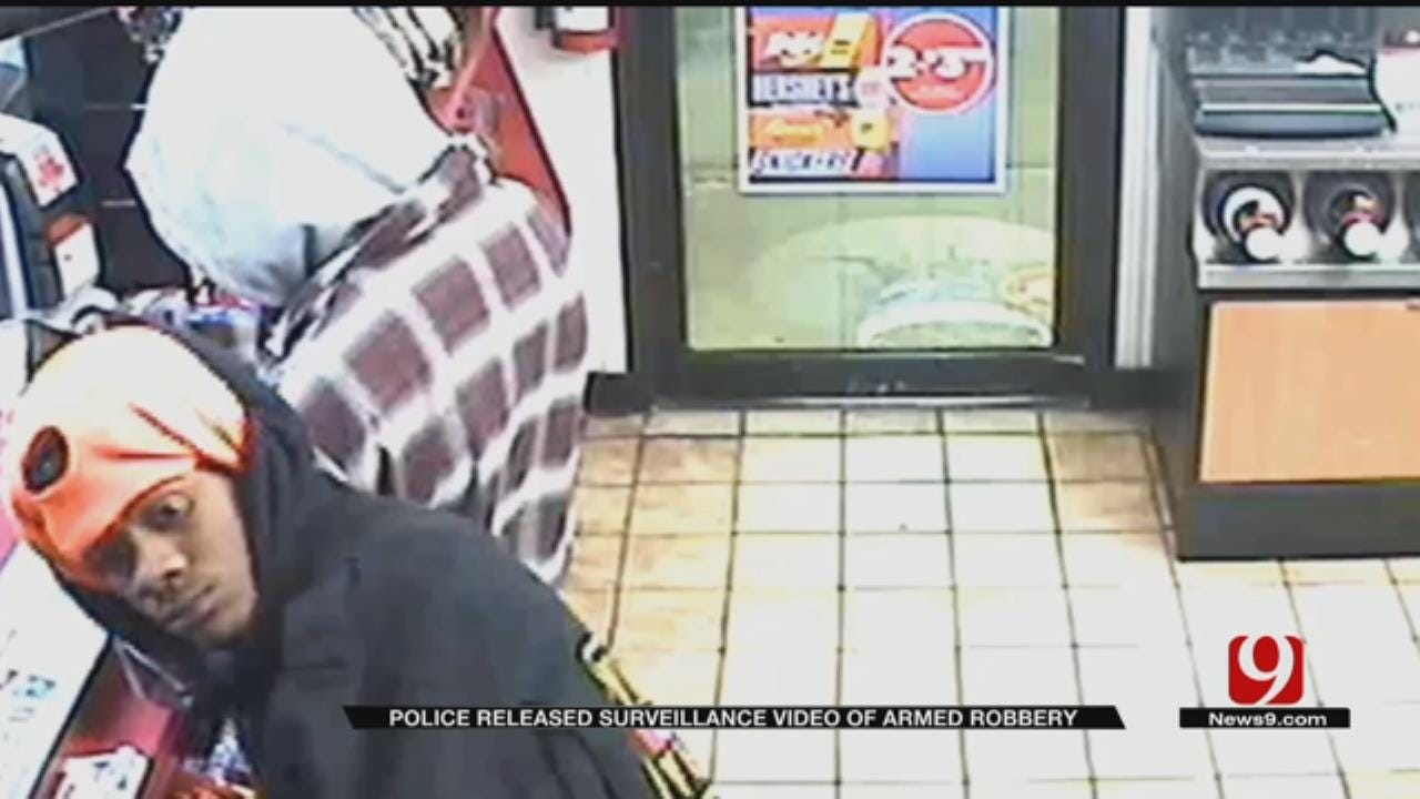 Suspects In OKC Convenience Store Armed Robbery Sought