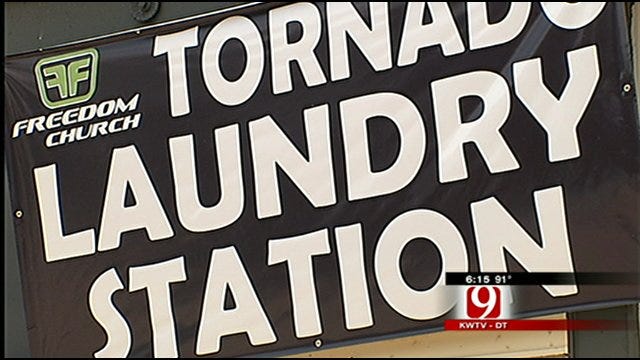 Free Laundry Service Welcome Treat For Oklahoma Tornado Victims