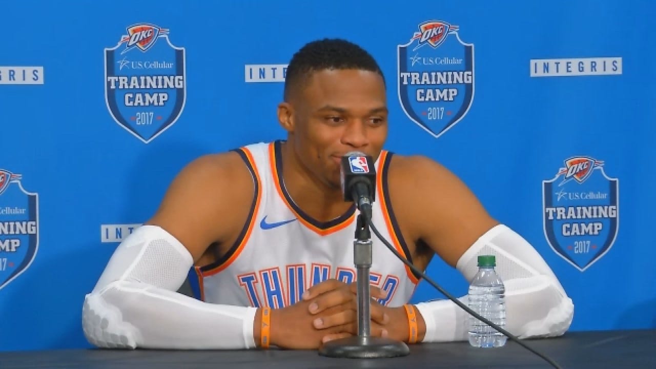 Thunder Media Day: Russell Westbrook