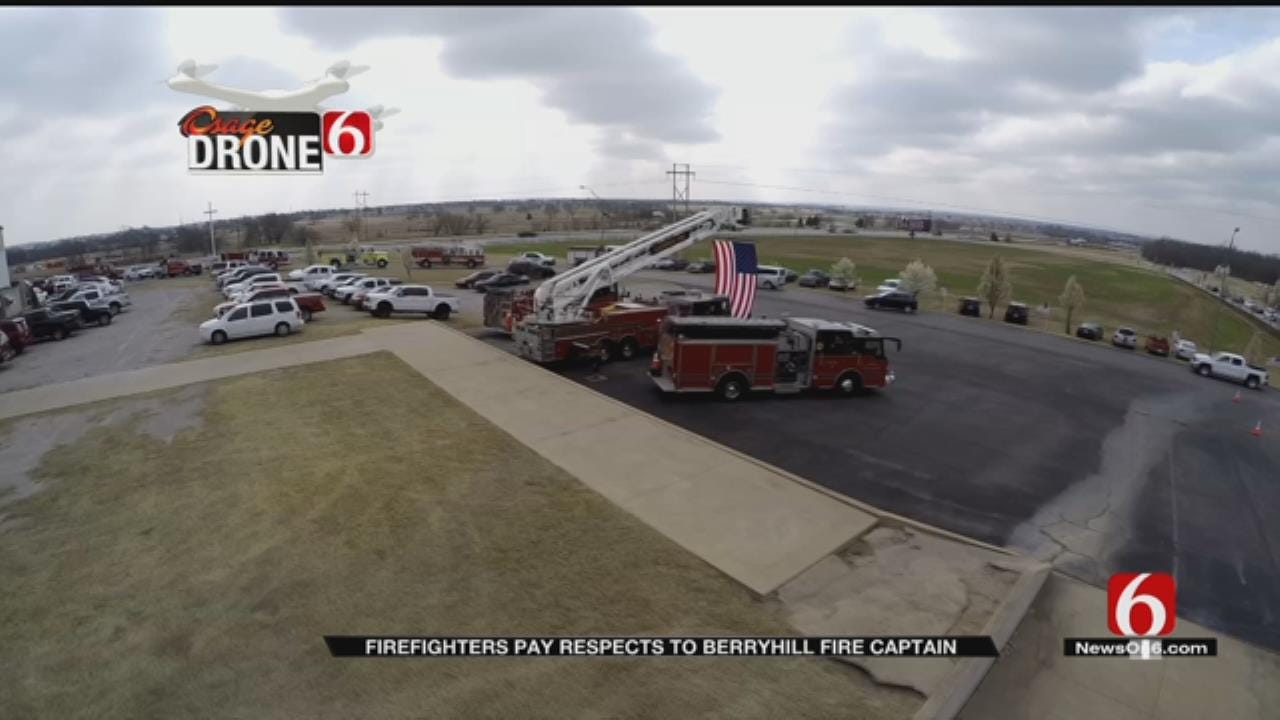 Funeral Held For Berryhill Fire Captain Joe Reynolds