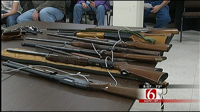 Tulsa Sheriff's Office Raises $22K With Unclaimed Guns Auction