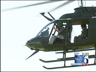 Helicopters Search For Pot Fields In Green Country