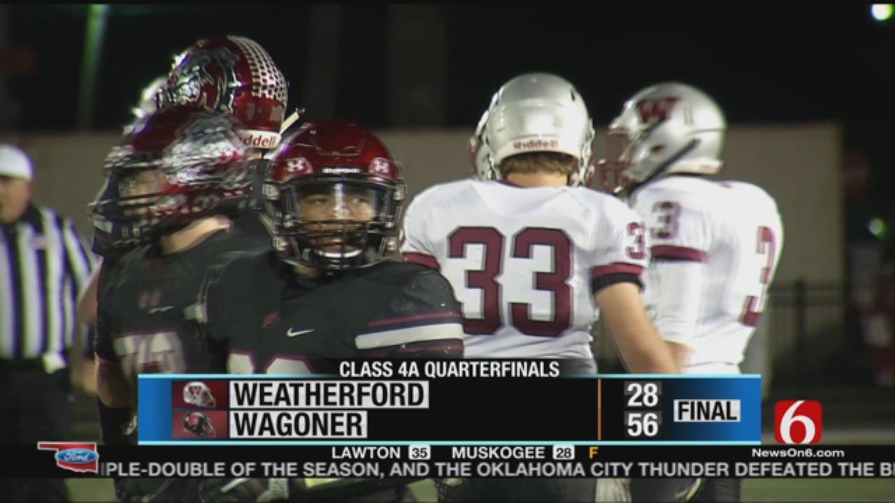 Wagoner Snags Playoff Win Over Weatherford