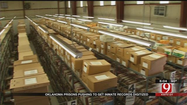 With Limited Budget, OK DOC Works To Digitize Inmate Files